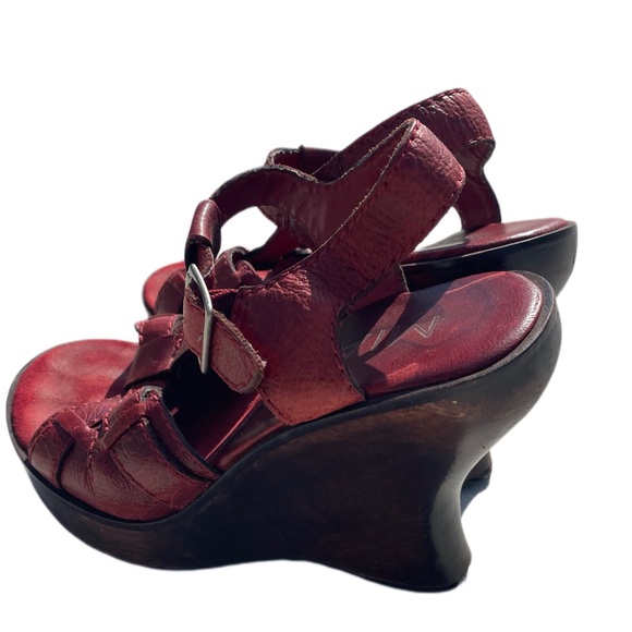 Vintage Mia Wooden wedge - Picture 4 of 4